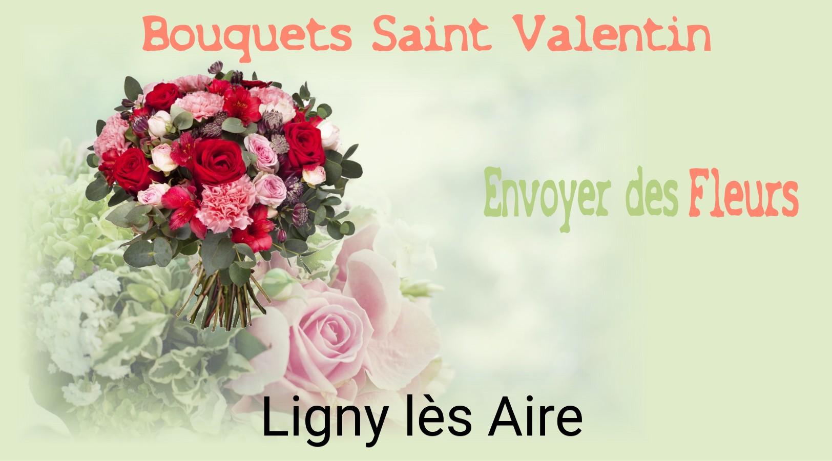 Roses de Saint-Valentin livrées à Ligny-lès-Aire